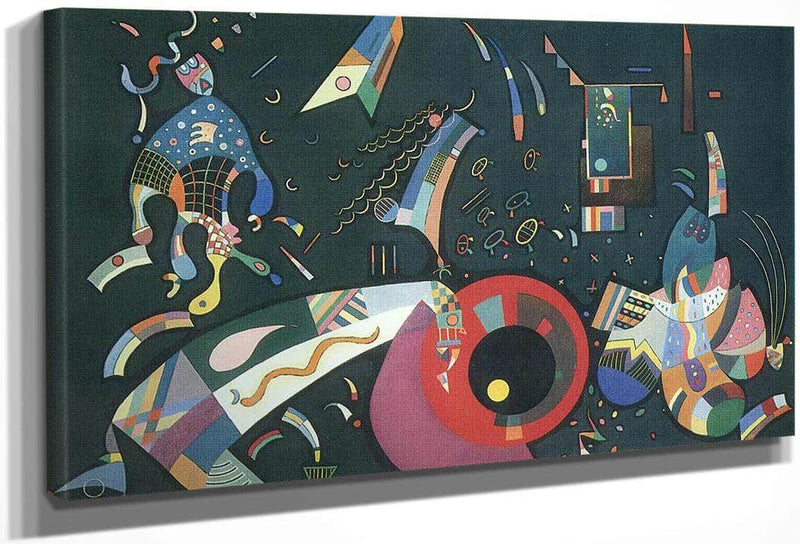 Around The Circle 1940 By Wassily Kandinsky Fine Art Print
