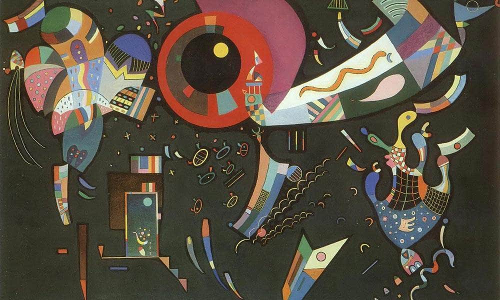 Around The Circle By Wassily Kandinsky Fine Art Print