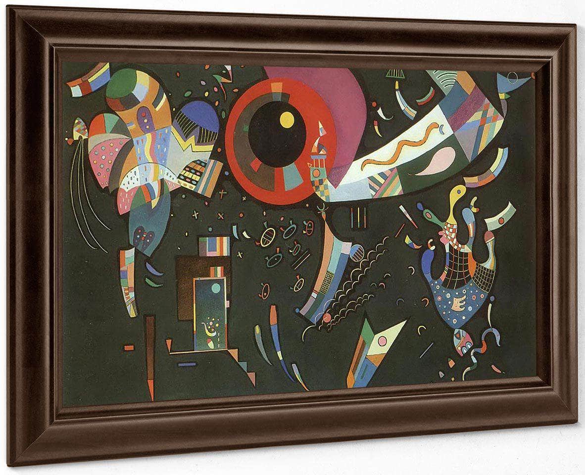 Around The Circle By Wassily Kandinsky Fine Art Print