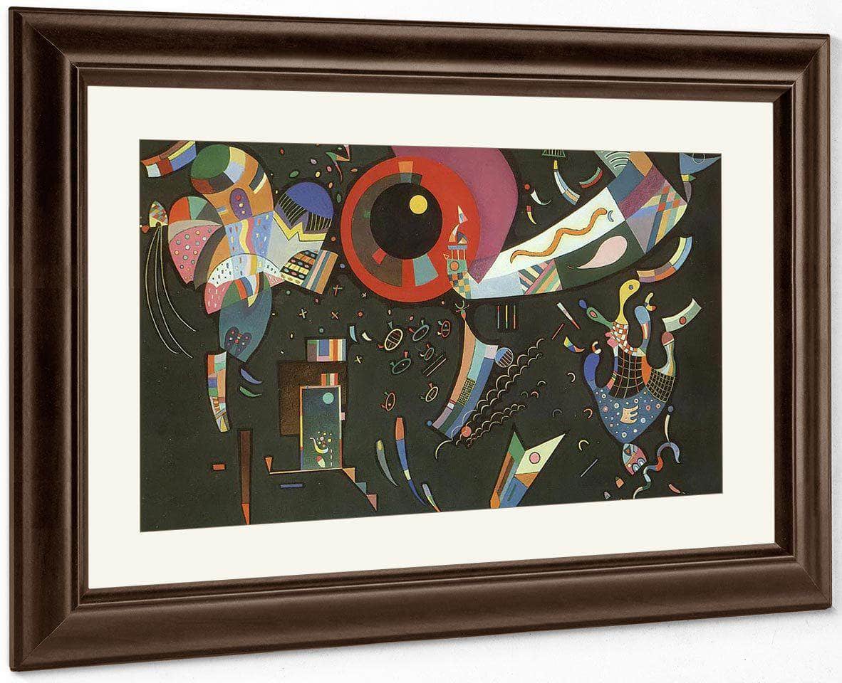 Around The Circle By Wassily Kandinsky Fine Art Print
