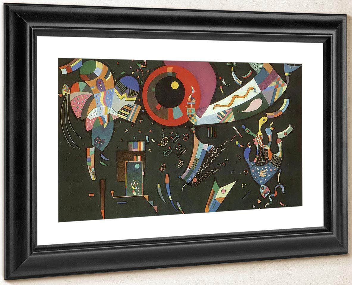 Around The Circle By Wassily Kandinsky Fine Art Print