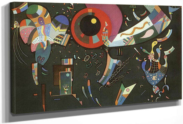 Around The Circle By Wassily Kandinsky Fine Art Print