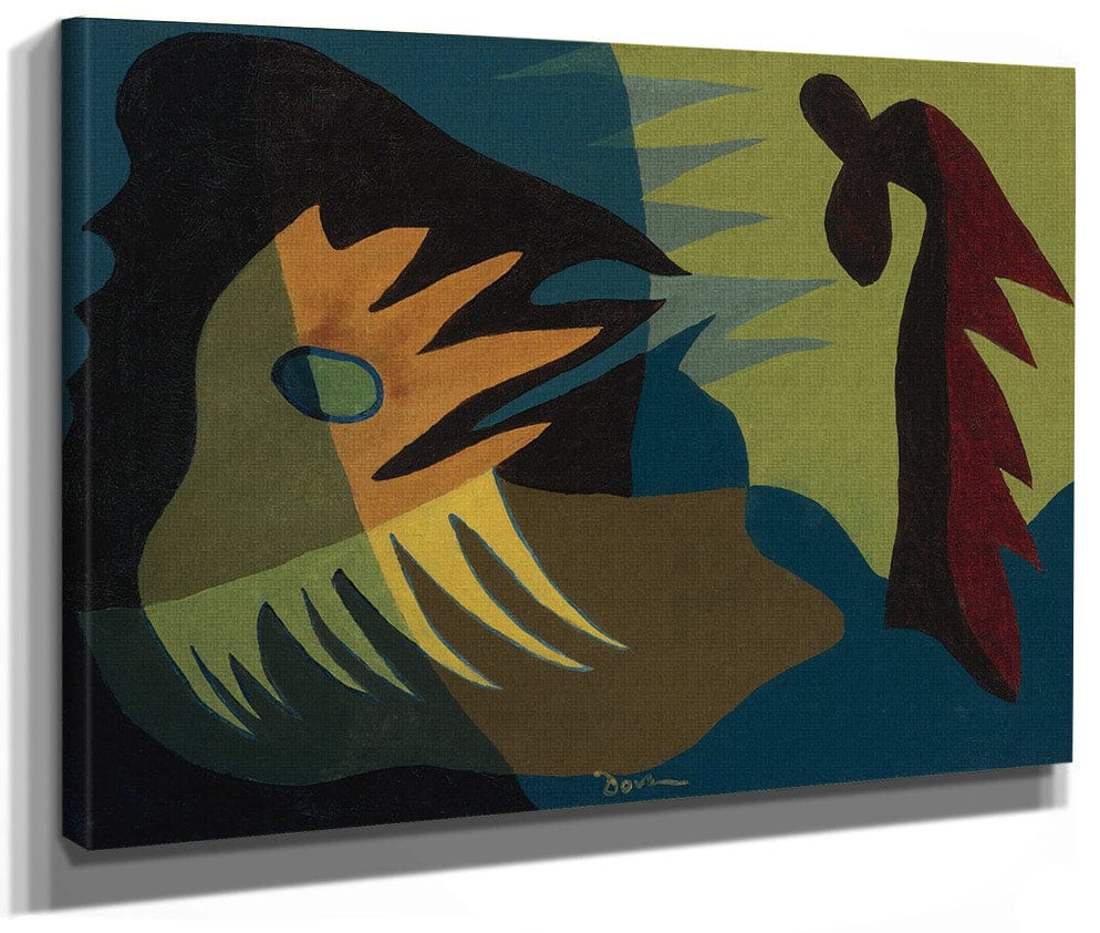 Arrangement By Arthur Dove Fine Art Print