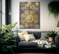Art Forms In Nature Plate 28 Discomedusae 1904 By Ernst Haeckel Fine Art Print
