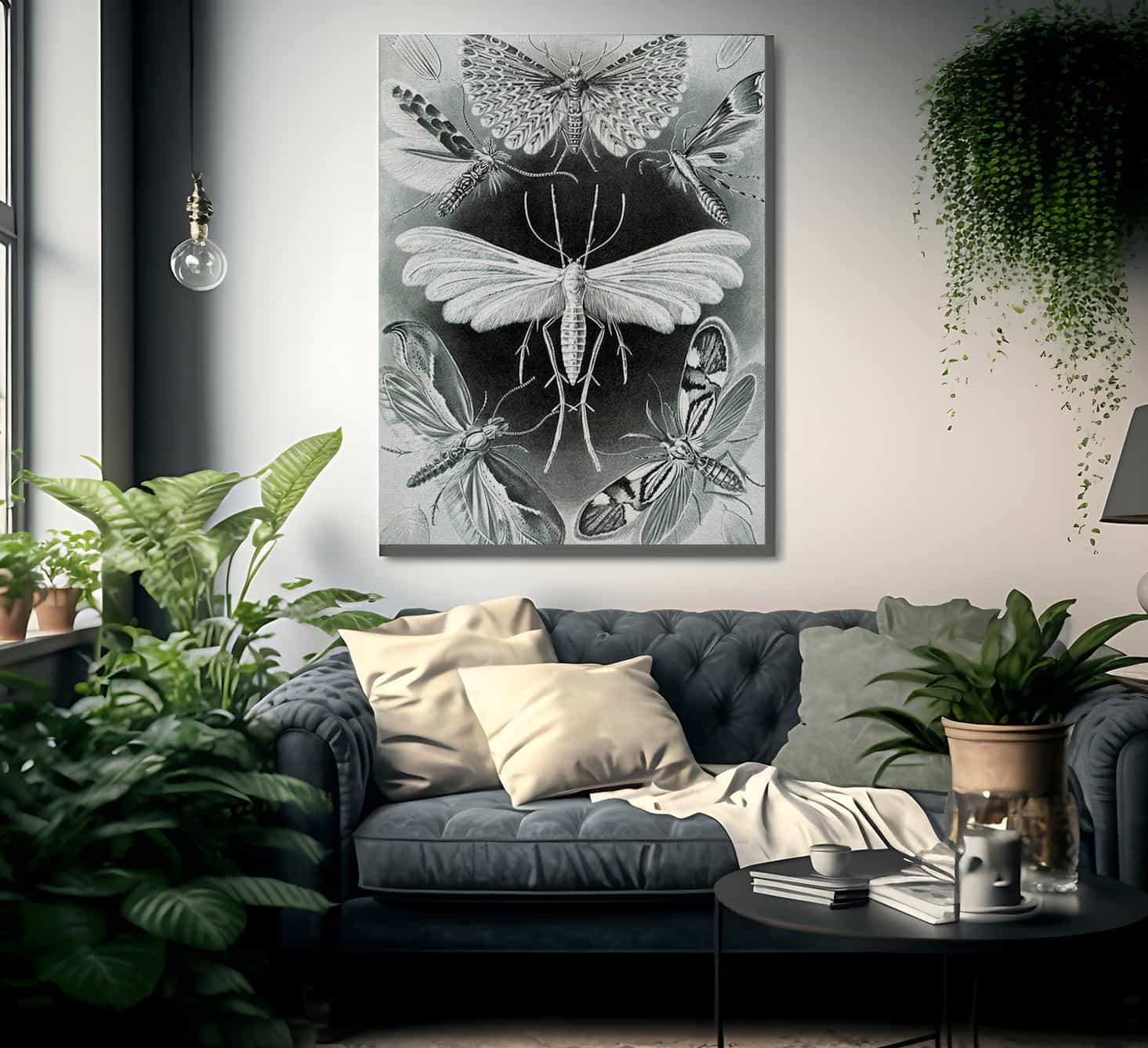 Art Forms In Nature Plate 58 Tineida 1904 By Ernst Haeckel Fine Art Print