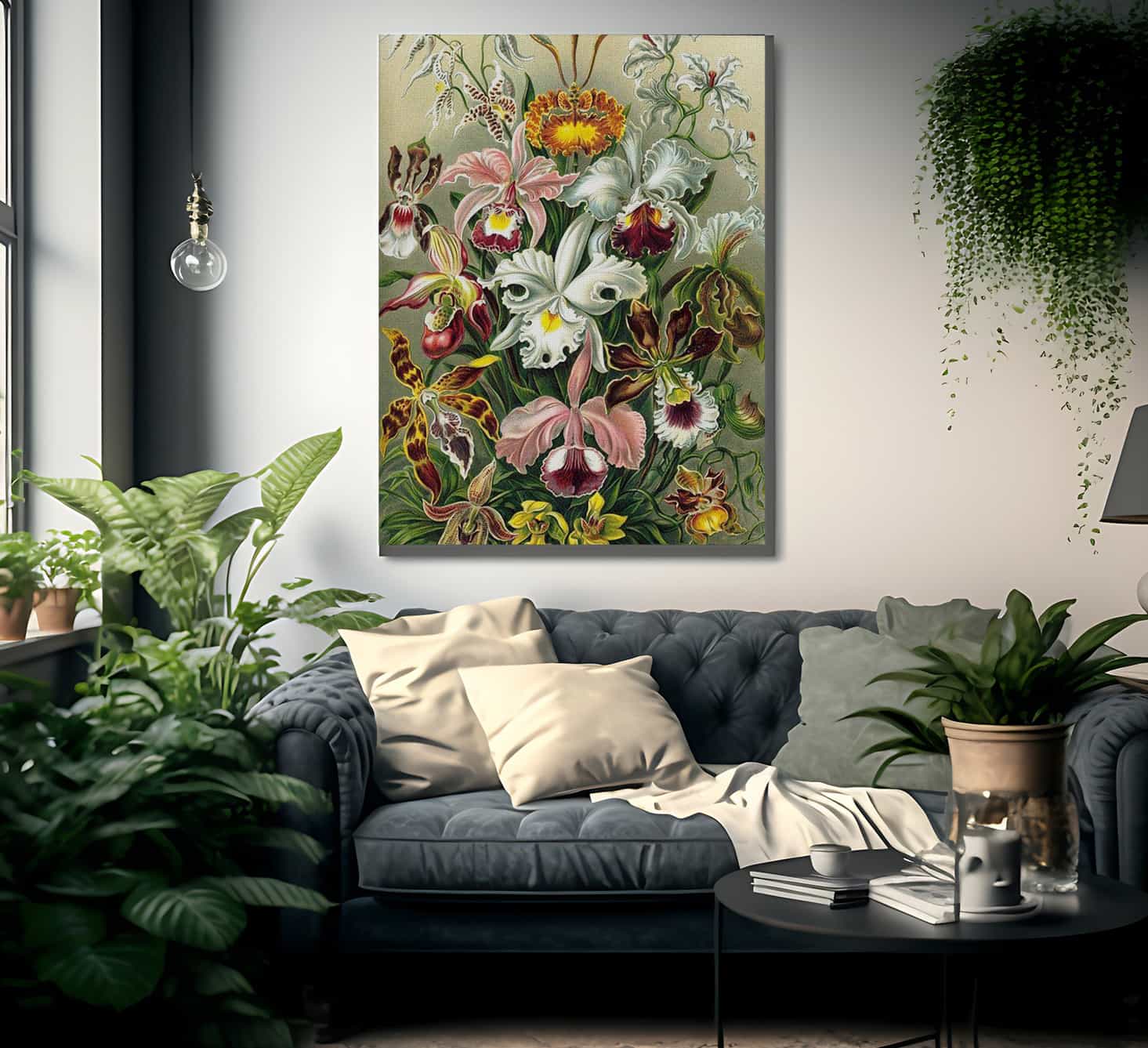 Art Forms In Nature Plate 74 Orchidae 1904 By Ernst Haeckel Fine Art Print