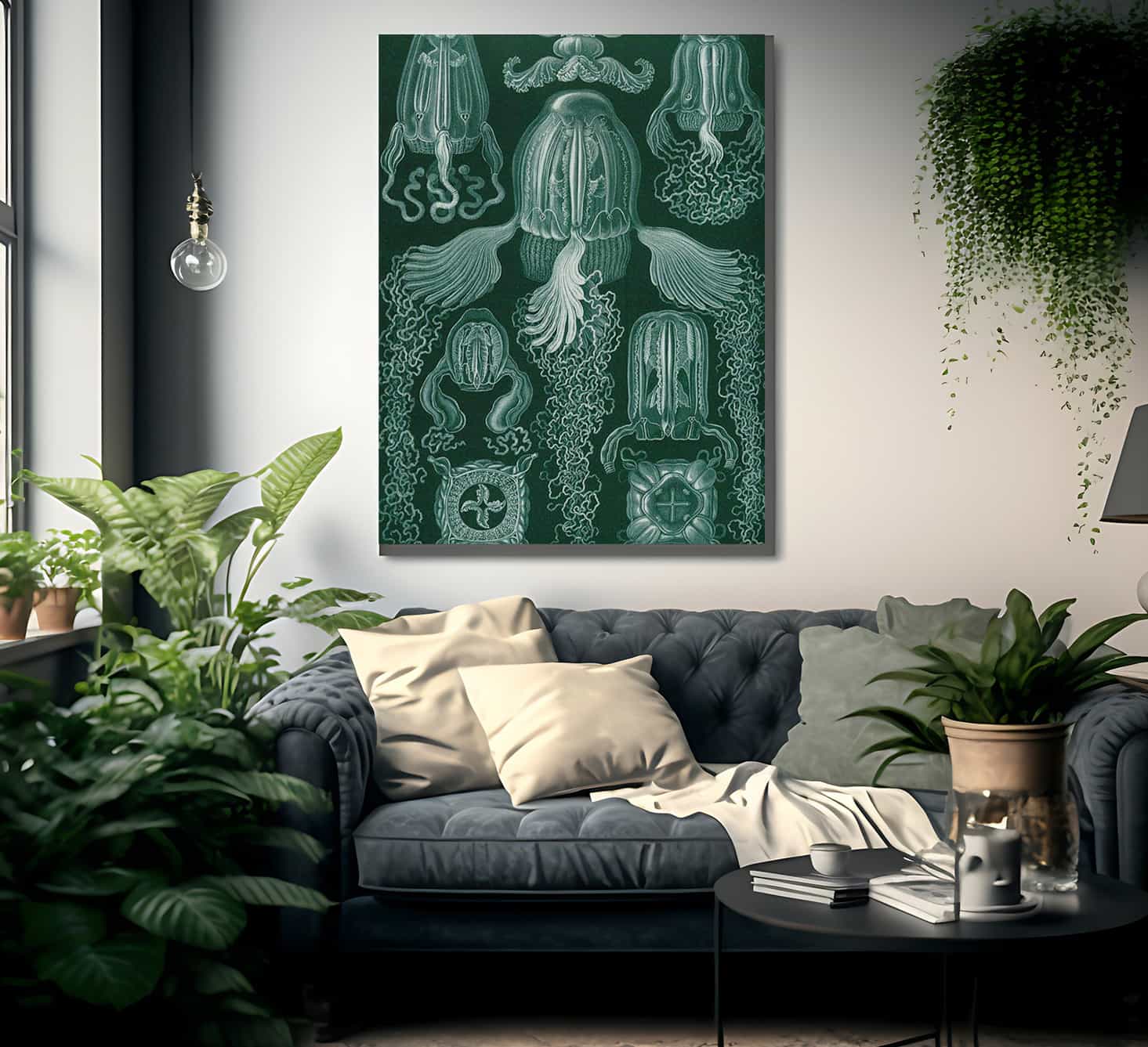 Art Forms In Nature Plate 78 Cubomedusae 1904 By Ernst Haeckel Fine Art Print