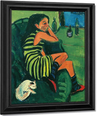 Artiste (Marzella) By Ernst Ludwig Kirchner Fine Art Print