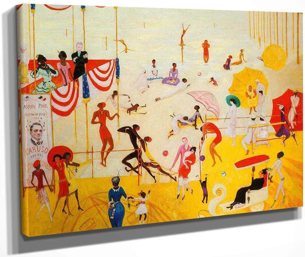 Asbury Park South By Florine Stettheimer Fine Art Print