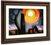 Ascension By Oscar Bluemner By Oscar Bluemner Fine Art Print