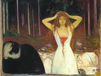 Ashes 1894 By Edvard Munch Fine Art Print