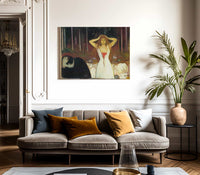 Ashes 1894 By Edvard Munch Fine Art Print