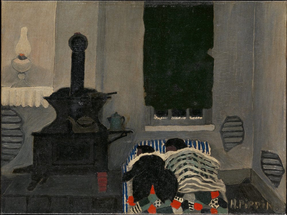 Asleep By Horace Pippin Fine Art Print
