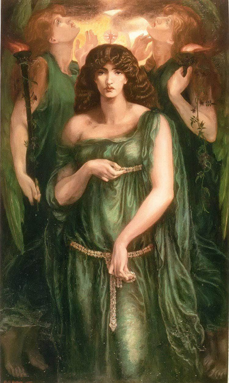 Astarte Syriaca By Dante Gabriel Rossetti Fine Art Print