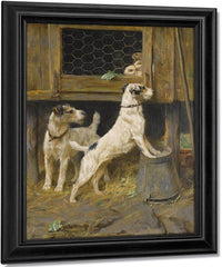 At A Safe Distance By Arthur Wardle Fine Art Print