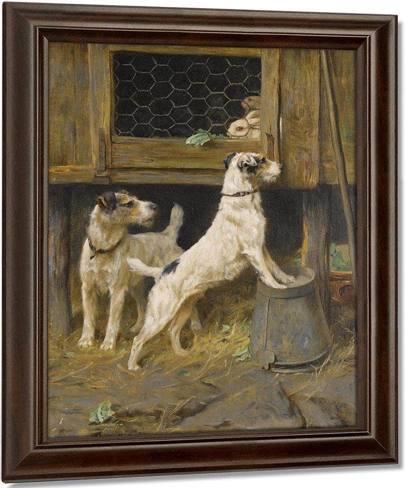 At A Safe Distance By Arthur Wardle Fine Art Print