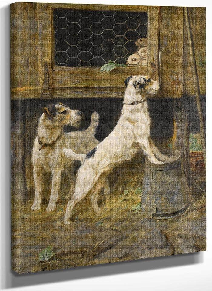 At A Safe Distance By Arthur Wardle Fine Art Print