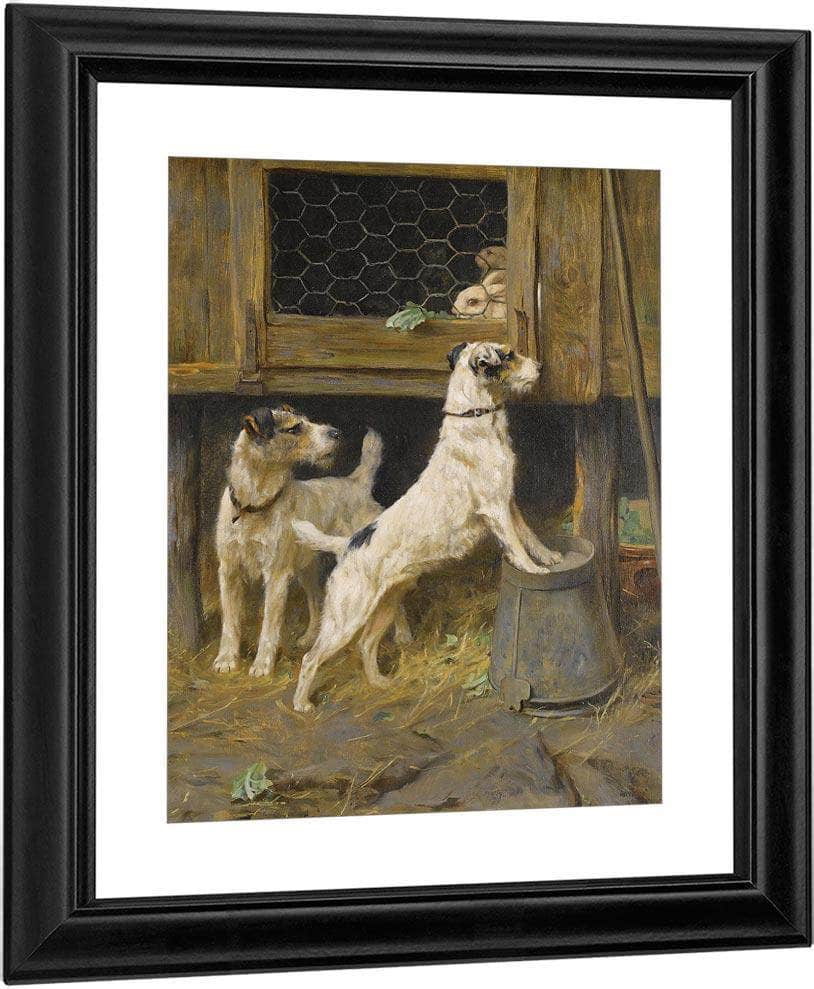 At A Safe Distance By Arthur Wardle Fine Art Print