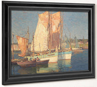 At Concarneau, France By Edgar Payne Fine Art Print