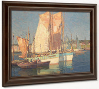 At Concarneau, France By Edgar Payne Fine Art Print
