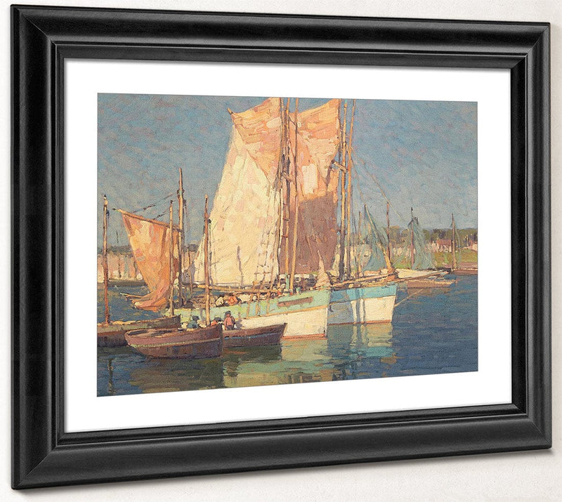 At Concarneau, France By Edgar Payne Fine Art Print