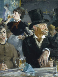 At The Cafe By Edouard Manet Fine Art Print