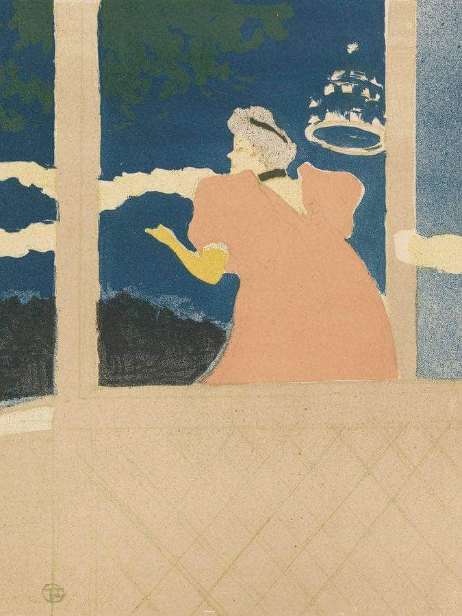 At The Cafe Concert 1894 By Henri De Toulouse Lautrec Fine Art Print