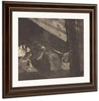 At The Cafe Des Ambassadeurs (Aux Ambassadeurs) By Edgar Degas Fine Art Print