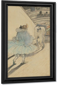 At The Circus  Entering The Ring By Henri Marie Raymond De Toulouse Lautrec Monfa Fine Art Print