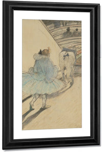 At The Circus  Entering The Ring By Henri Marie Raymond De Toulouse Lautrec Monfa Fine Art Print