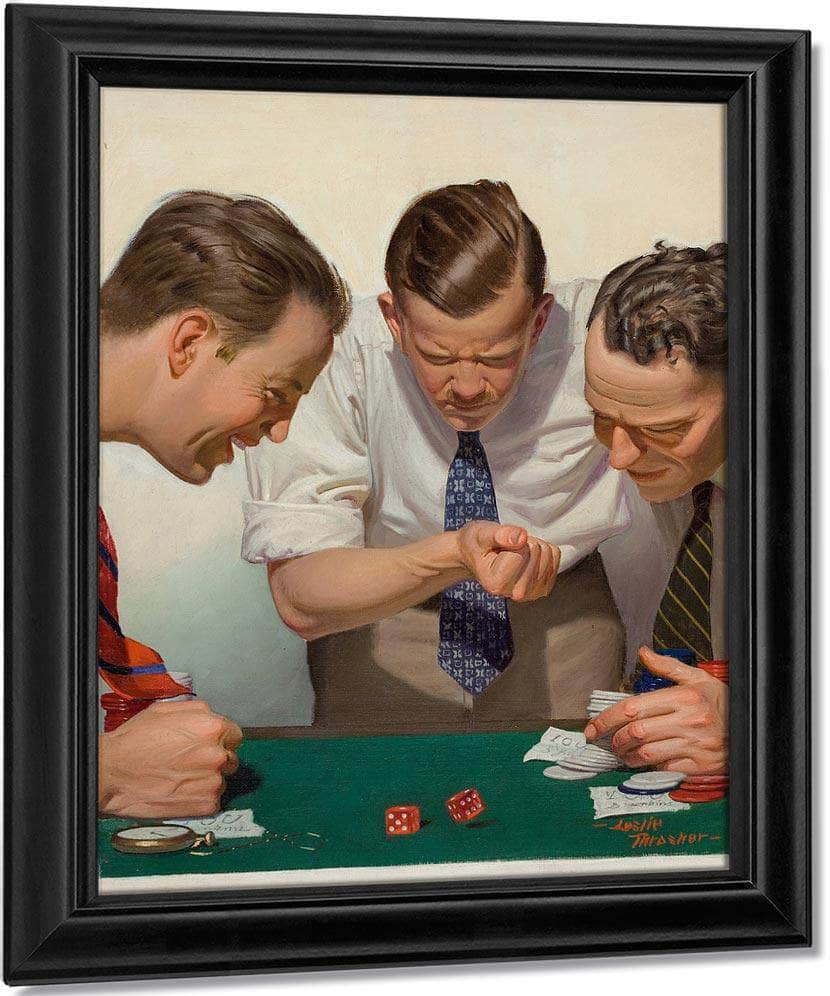 At The Cleaners Liberty Magazine Cover October 1 1927 By Leslie Thrasher Fine Art Print