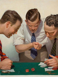 At The Cleaners Liberty Magazine Cover October 1 1927 By Leslie Thrasher Fine Art Print