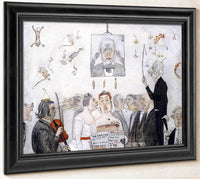 At The Conservatory By James Ensor Fine Art Print