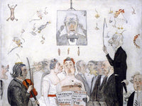 At The Conservatory By James Ensor Fine Art Print