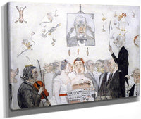 At The Conservatory By James Ensor Fine Art Print