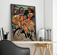 At The Cycle Race Painting Jean Metzinger Fine Art Print