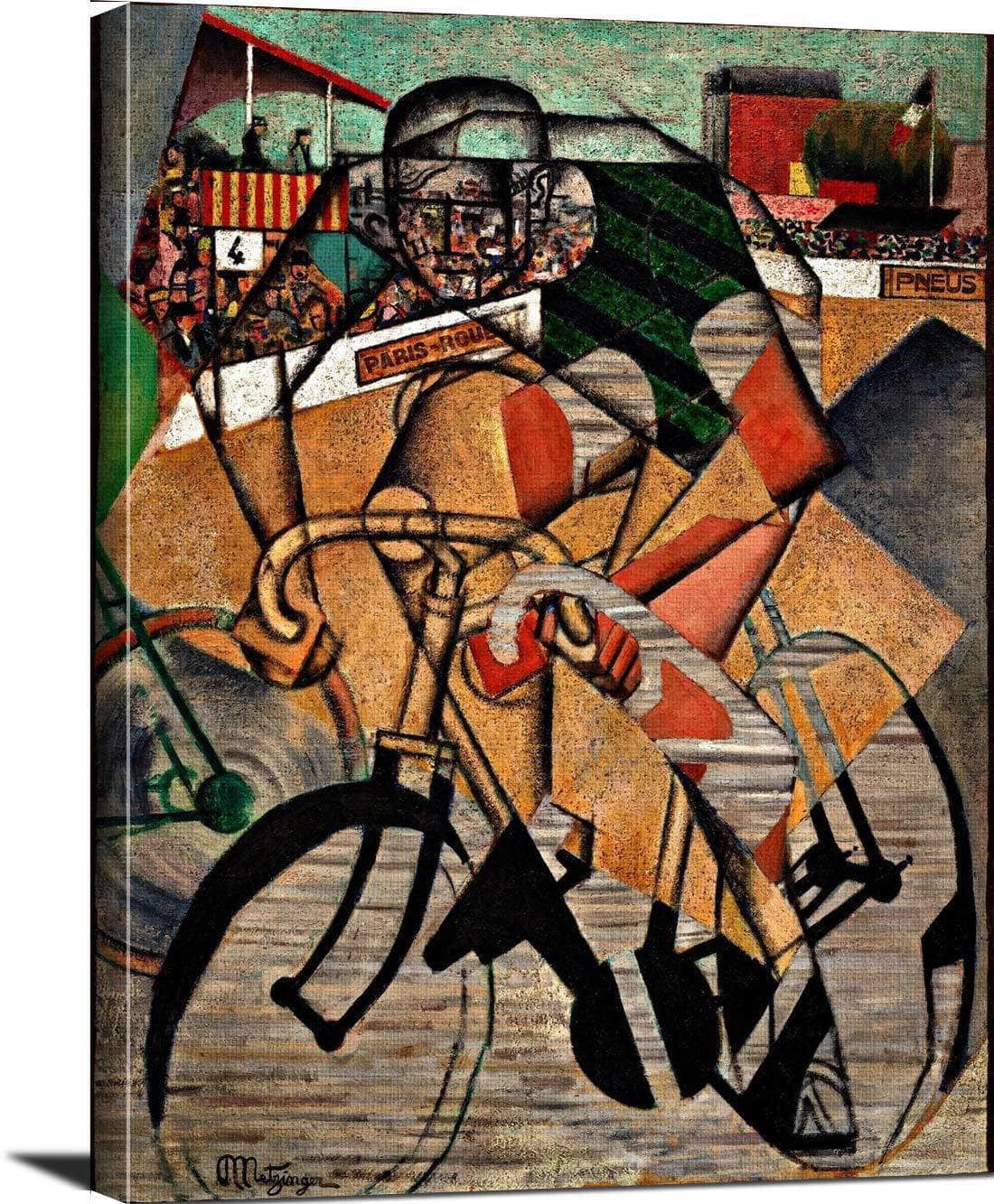 At The Cycle Race Painting Jean Metzinger Fine Art Print