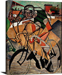 At The Cycle Race Painting Jean Metzinger Fine Art Print