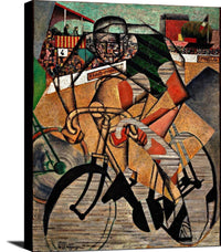 At The Cycle Race Painting Jean Metzinger Fine Art Print