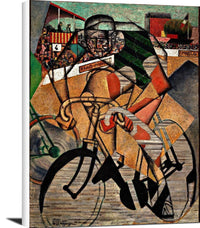 At The Cycle Race Painting Jean Metzinger Fine Art Print