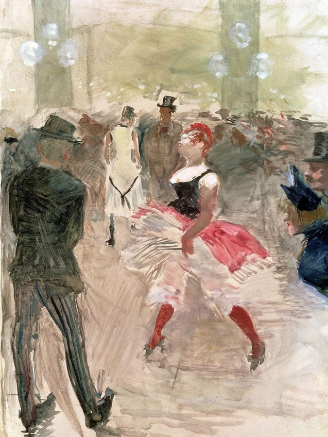 At The Elysee, Montmartre By Henri Marie Raymond De Toulouse Lautrec Monfa Fine Art Print