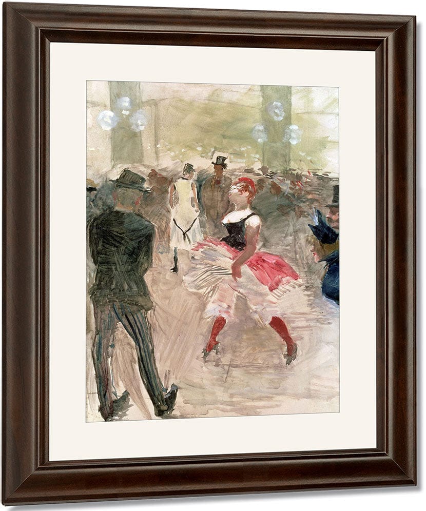 At The Elysee, Montmartre By Henri Marie Raymond De Toulouse Lautrec Monfa Fine Art Print