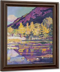 At The Foot Of The Petit Saleve 1893 Art Nouveau 65 5X49Cm Kunsthalle Bielefeld Germany By Ferdinand Hodler Fine Art Print