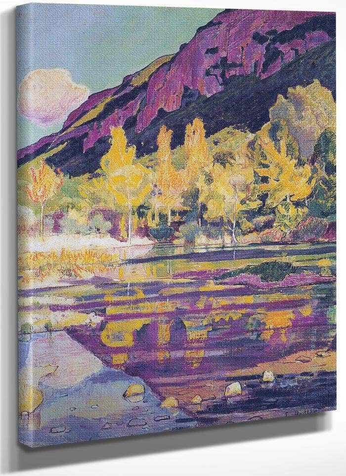 At The Foot Of The Petit Saleve 1893 Art Nouveau 65 5X49Cm Kunsthalle Bielefeld Germany By Ferdinand Hodler Fine Art Print