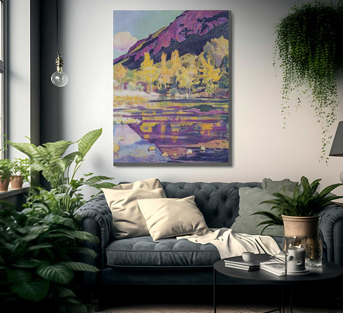 At The Foot Of The Petit Saleve 1893 Art Nouveau 65 5X49Cm Kunsthalle Bielefeld Germany By Ferdinand Hodler Fine Art Print