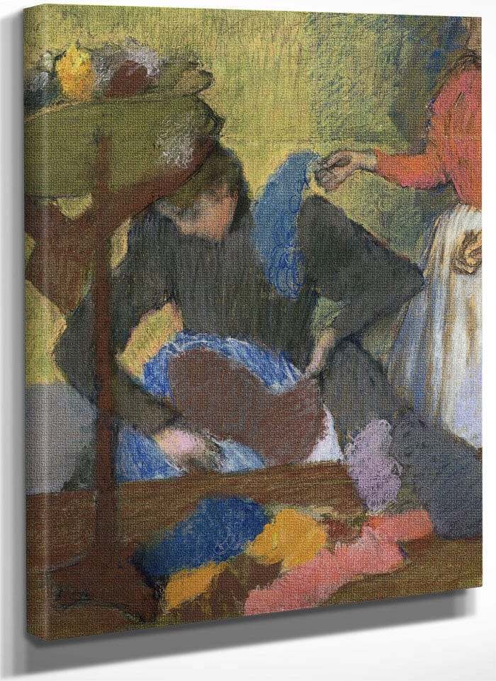 At The Milliner's By Edgar Degas Fine Art Print