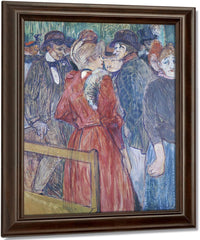 At The Moulin De La Galette By Henri Marie Raymond De Toulouse Lautrec Monfa Fine Art Print