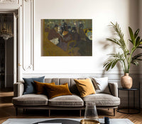 At The Moulin Rouge By Henri Marie Raymond De Toulouse Lautrec Monfa Fine Art Print