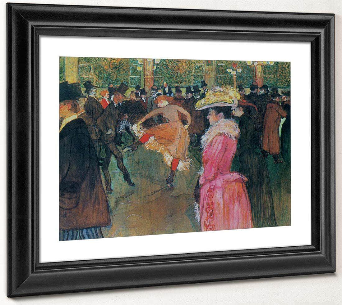 At The Moulin Rouge The Dance 1890 By Henri De Toulouse Lautrec Fine Art Print