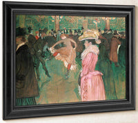 At The Moulin Rouge The Dance By Henri De Lautrec Toulouse Fine Art Print